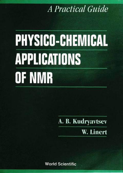Cover image for book PHYSICO-CHEMICAL APPLICATIONS OF NMR