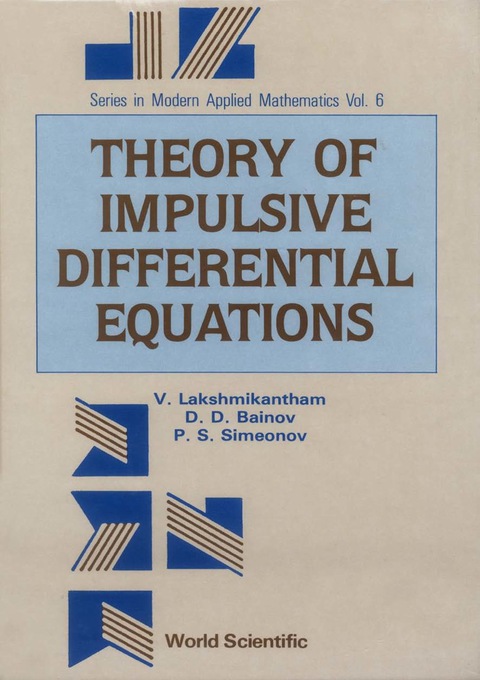 Cover image for book THEORY OF IMPULSIVE DIFFERENTIAL... (V6)