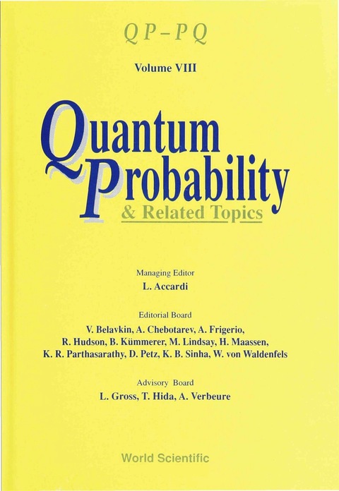 Cover image for book Quantum Probability And Related Topics: Volume Viii