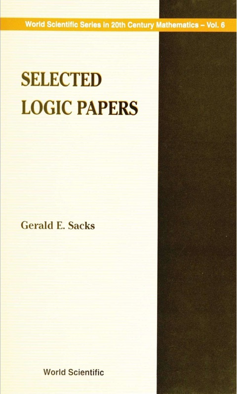 Cover image for book SELECTED LOGIC PAPERS               (V6)