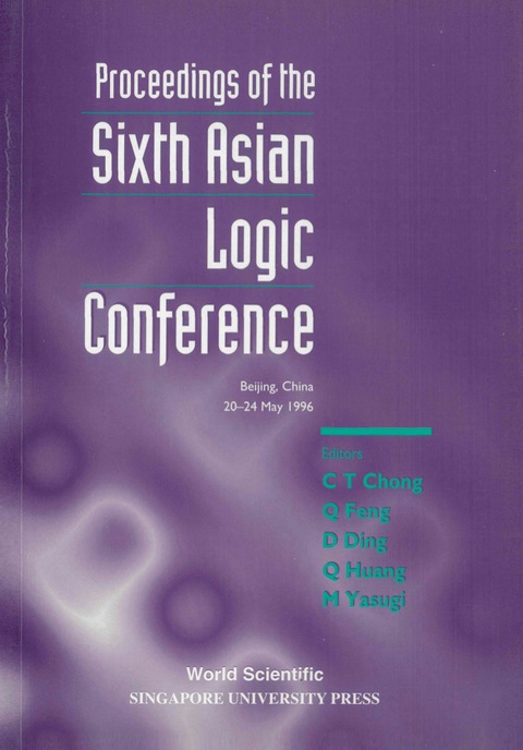 Cover image for book PROC OF THE 6TH ASIAN LOGIC CONF