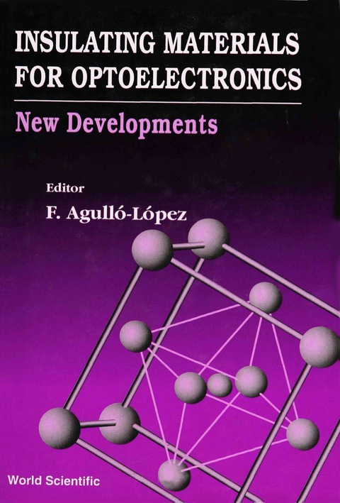 Cover image for book Insulating Materials For Optoelectronics: New Developments