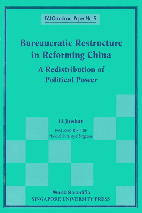 Cover image for book BUREAUCRATIC RESTRUCTURE IN...    (NO.9)