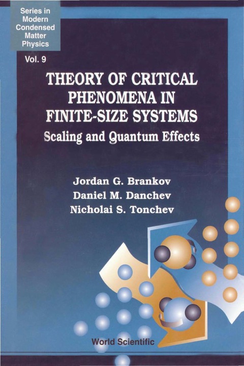 Cover image for book Theory Of Critical Phenomena In Finite-size Systems: Scaling And Quantum Effects