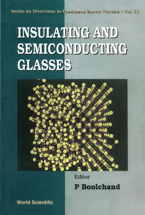 Cover image for book Insulating And Semiconducting Glasses