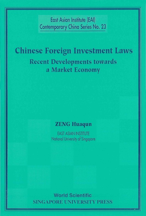 Cover image for book CHINESE FOREIGN INVESTMENT LAWS  (NO.23)