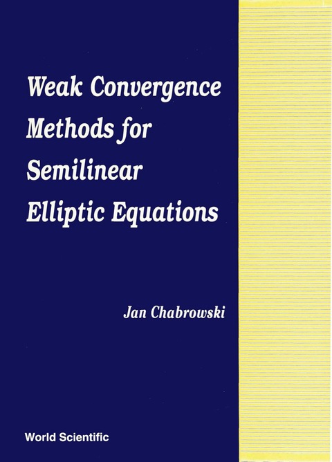 Cover image for book WEAK CONVERGENCE METHODS FOR...