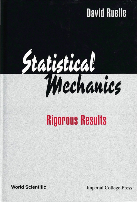 Cover image for book STATISTICAL MECHANICS-RIGOROUS RESULTS