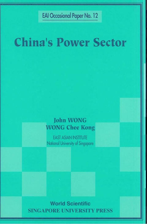 Cover image for book China's Power Sector
