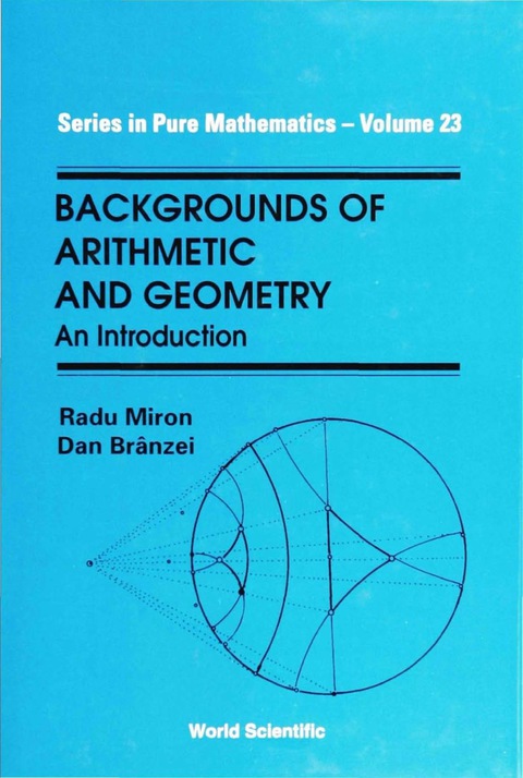 Cover image for book BACKGROUNDS OF ARITHMETIC & GEO... (V23)