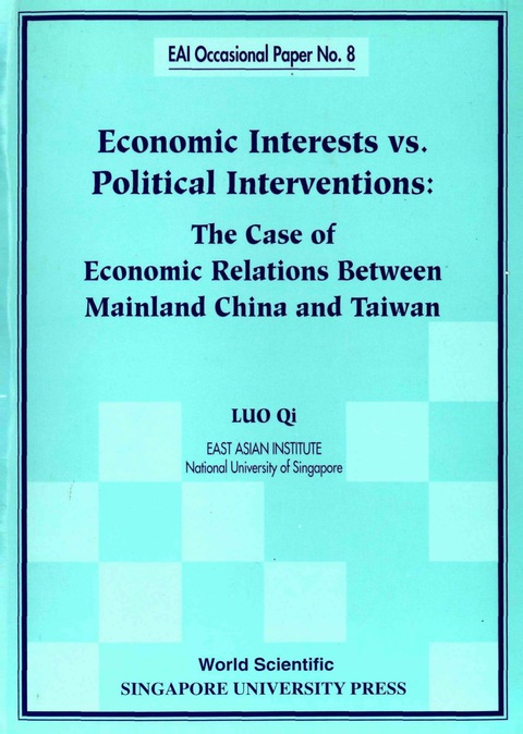 Cover image for book ECONOMIC INTERESTS vs POLITICAL...(NO.8)