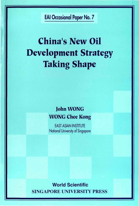 Cover image for book CHINA'S NEW OIL DEVELOPMENT...    (NO.7)