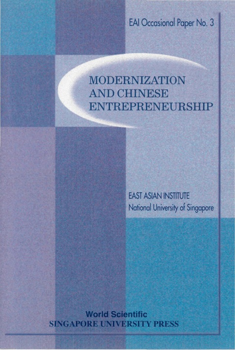 Cover image for book Modernization And Chinese Entrepreneurship