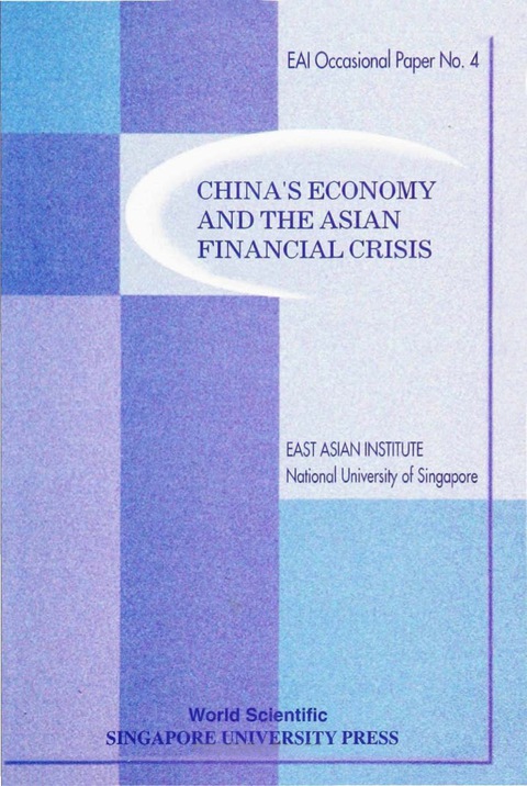 Cover image for book China's Economy And The Asian Financial Crisis