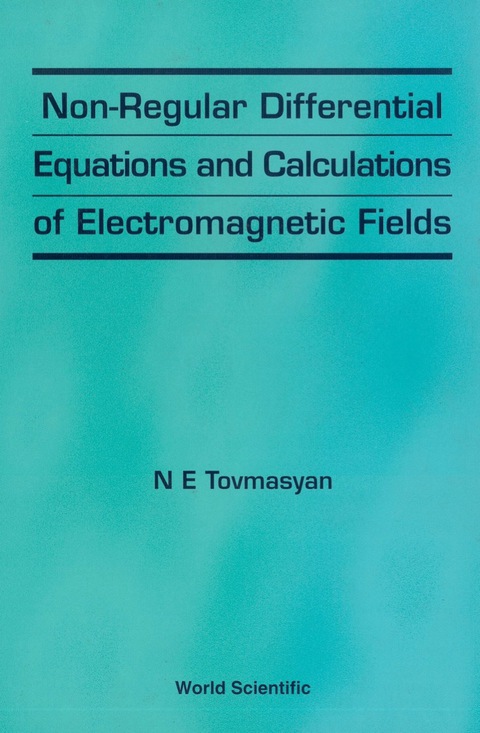 Cover image for book Non-regular Differential Equations And Calculations Of Electromagnetic Fields