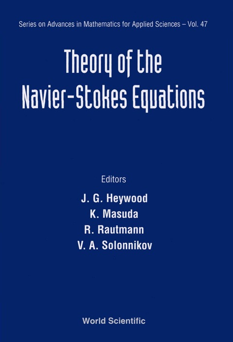 Cover image for book THEORY OF THE NAVIER-STOKES EQN    (V47)
