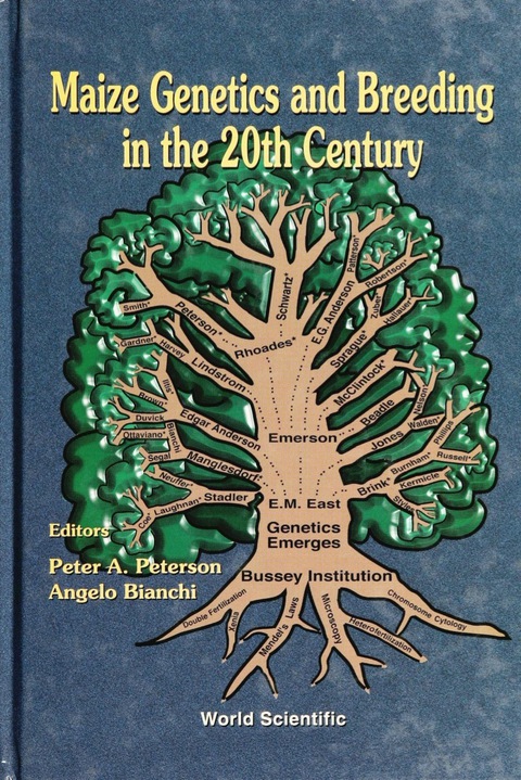 Cover image for book MAIZE GENETICS & BREEDING IN THE 20TH...