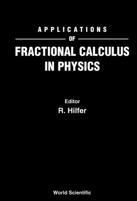 Cover image for book Applications Of Fractional Calculus In Physics