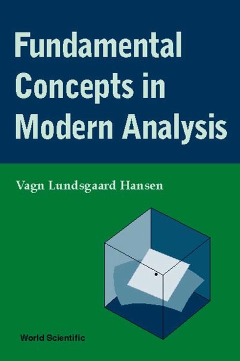 Cover image for book Fundamental Concepts In Modern Analysis