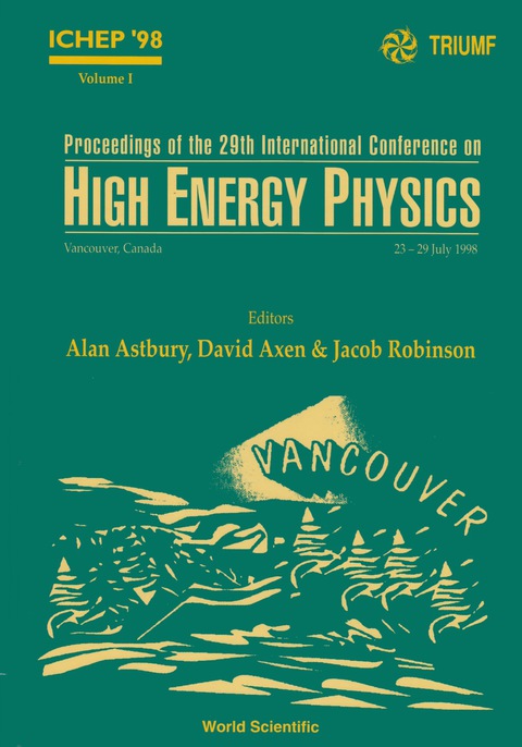 Cover image for book HIGH ENERGY PHYSICS-ICHEP98 (2V)