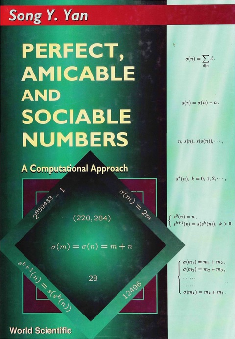 Cover image for book PERFECT,AMICABLE & SOCIABLE NUMBERS