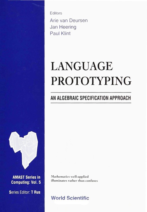 Cover image for book LANGUAGE PROTOTYPING:AN ALGEBRAIC...(V5)