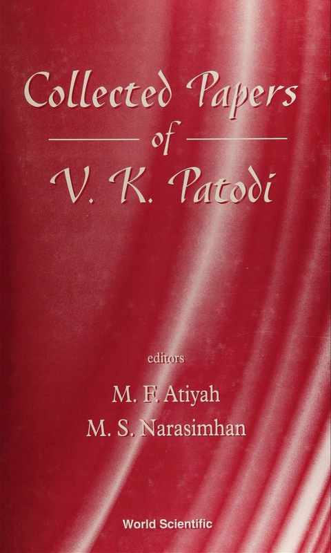 Cover image for book COLLECTED PAPERS OF V K PATODI(B/H)