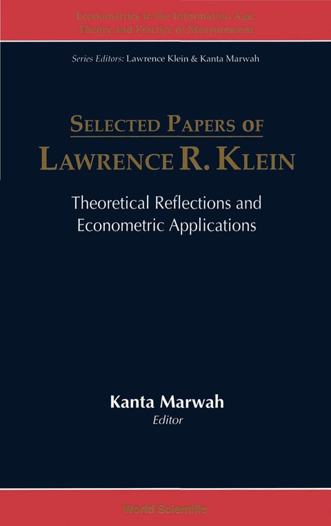 Cover image for book SELECTED PAPERS OF LAWRENCE R KLEIN (V1)