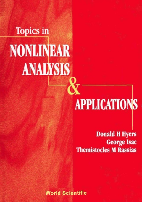 Cover image for book TOPICS IN NONLINEAR ANALYSIS & APPLN
