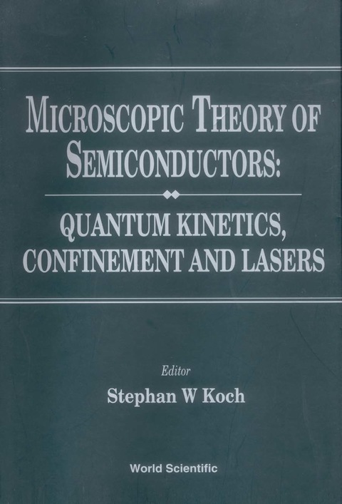 Cover image for book MICROSCOPIC THEORY OF SEMICONDUCTORS...