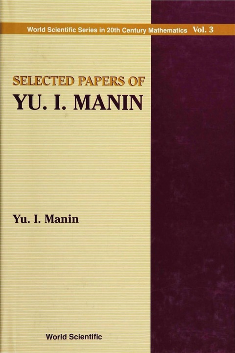 Cover image for book SELECTED PAPERS OF YU I MANIN       (V3)