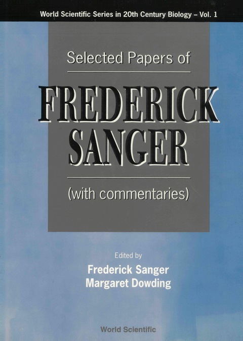 Cover image for book SELECTED PAPERS OF FREDERICK SANGER (V1)