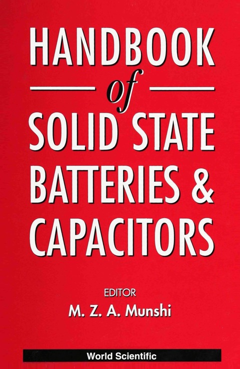 Cover image for book HANDBK OF SOLID STATE BATTERIES &...