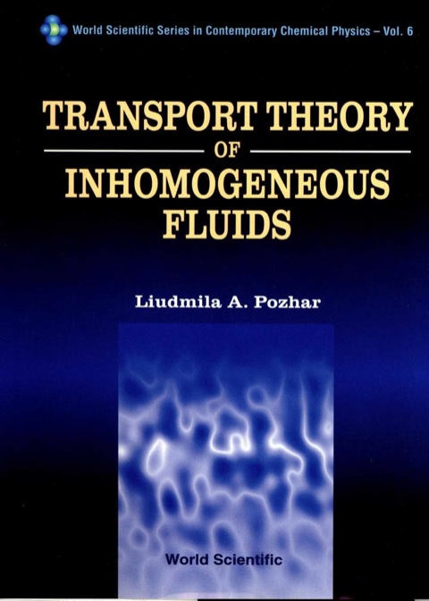 Cover image for book TRANSPORT THEORY OF INHOMOGENEOUS...(V6)