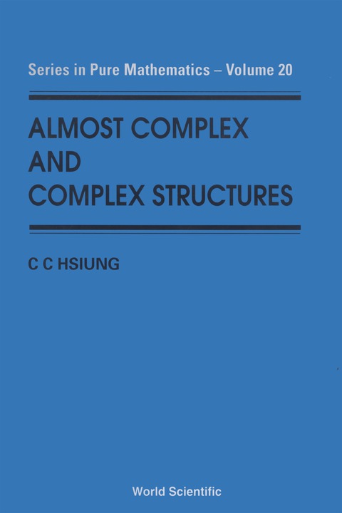 Cover image for book ALMOST COMPLEX & COMPLEX STRUCS    (V20)