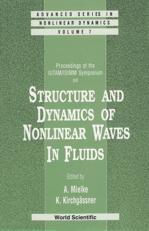 Cover image for book Structure And Dynamics Of Nonlinear Waves In Fluids: Proceedings Of The Iutam/isimm Symposium