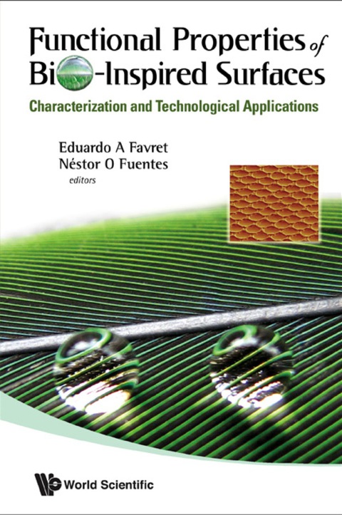 Cover image for book Functional Properties Of Bio-inspired Surfaces: Characterization And Technological Applications