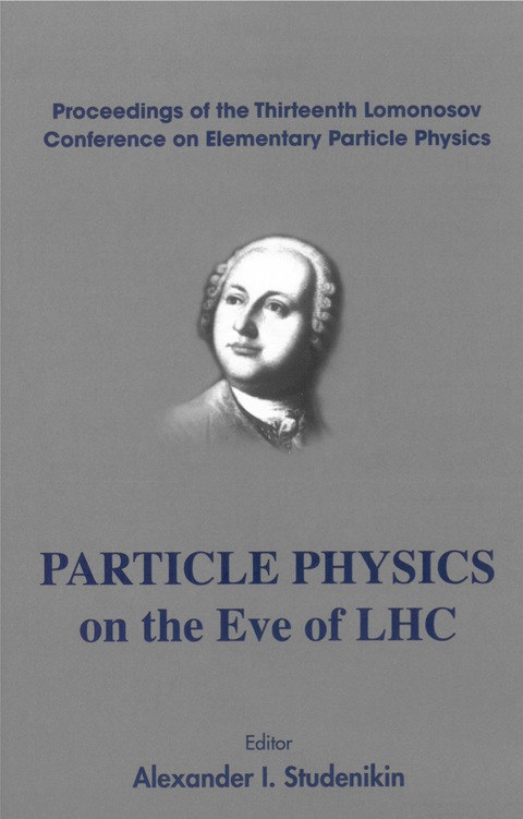 Cover image for book PARTICLE PHYSICS ON THE EVE OF LHC