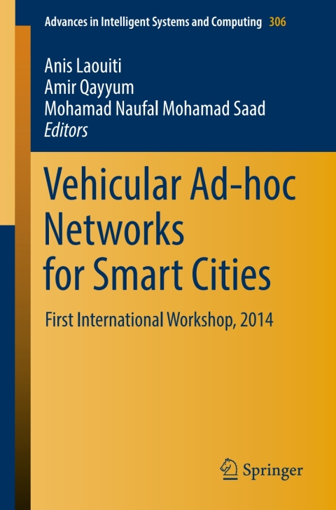 Cover image for book Vehicular Ad-hoc Networks for Smart Cities