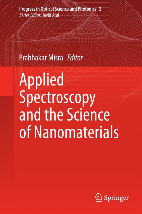 Cover image for book Applied Spectroscopy and the Science of Nanomaterials
