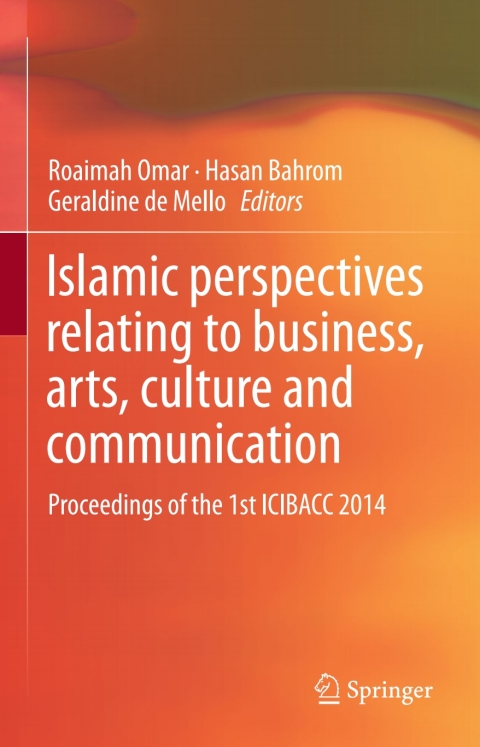 Cover image for book Islamic perspectives relating to business, arts, culture and communication