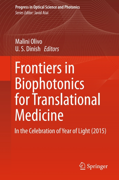 Cover image for book Frontiers in Biophotonics for Translational Medicine