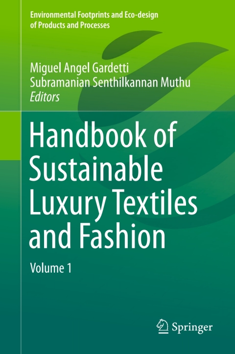 Cover image for book Handbook of Sustainable Luxury Textiles and Fashion