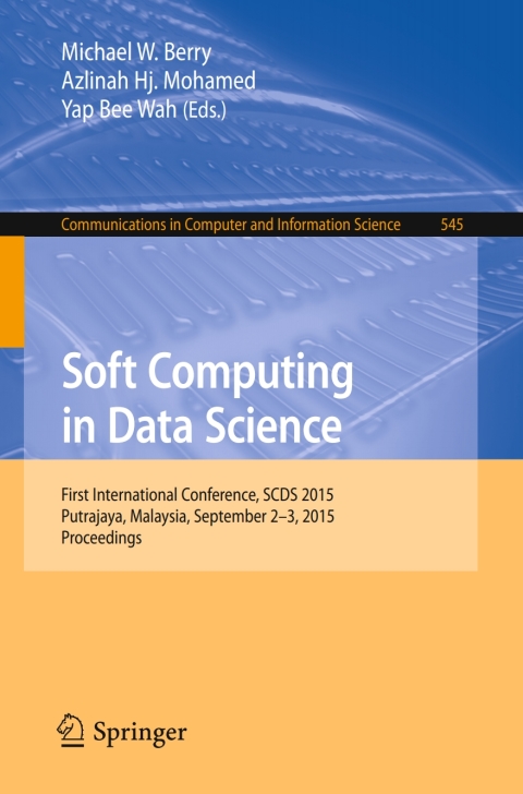 Cover image for book Soft Computing in Data Science