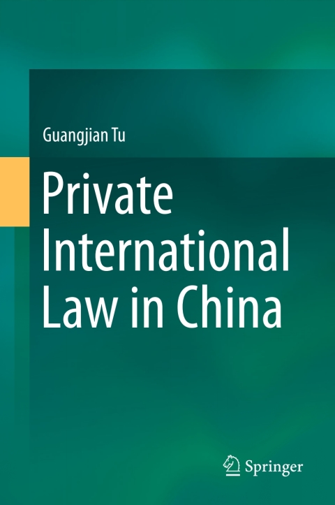 Cover image for book Private International Law in China
