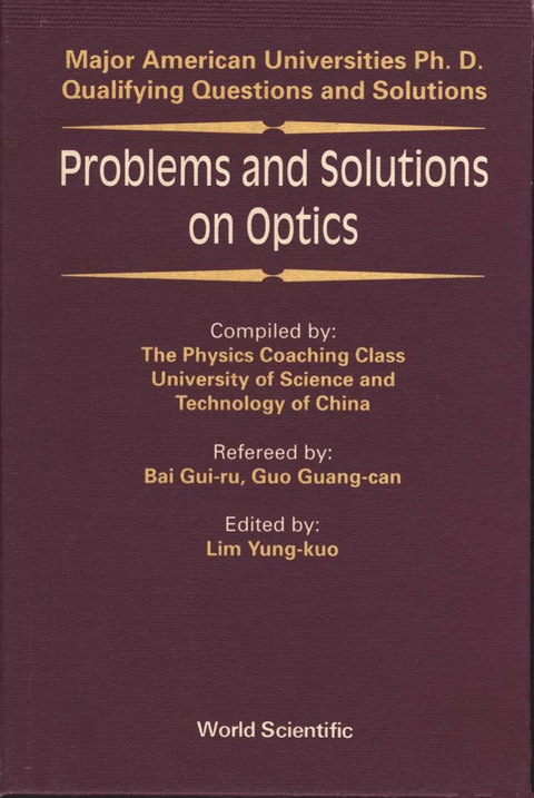 Cover image for book Problems and Solutions on Optics