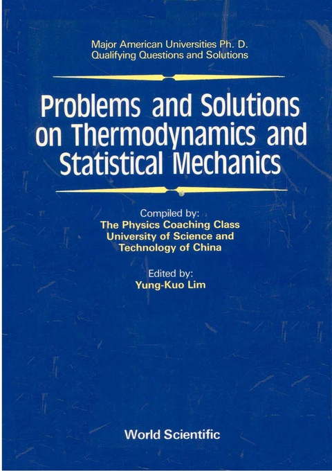 Cover image for book Problems and Solutions on Thermodynamics and Statistical Mechanics