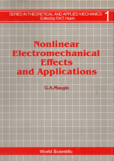 Cover image for book Nonlinear Electromechanical Effects and Applications