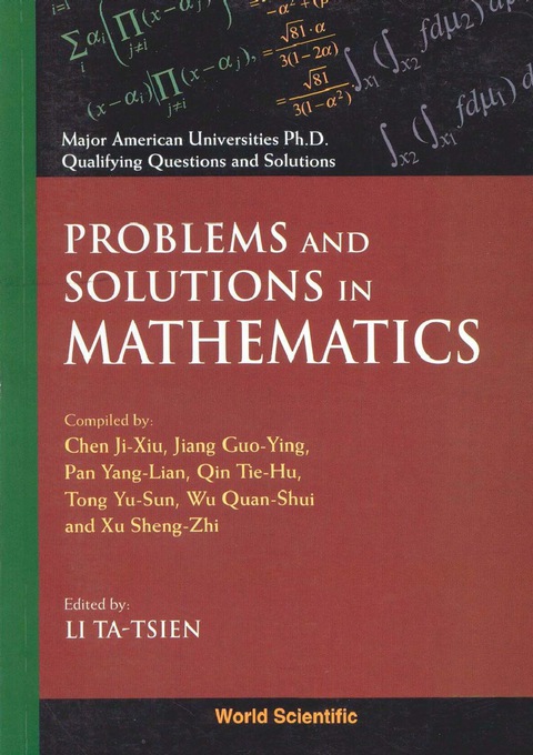 Cover image for book Problems and Solutions in Mathematics