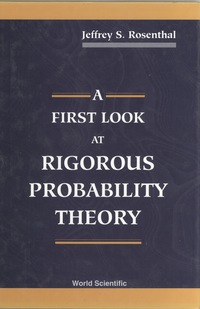 Cover image: A First Look at Rigorous Probability Theory 2nd edition